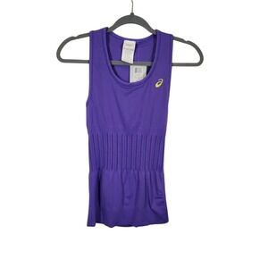Asics Women's Athletic Tank‎ Top Sleeveless Purple Activewear - Size Small